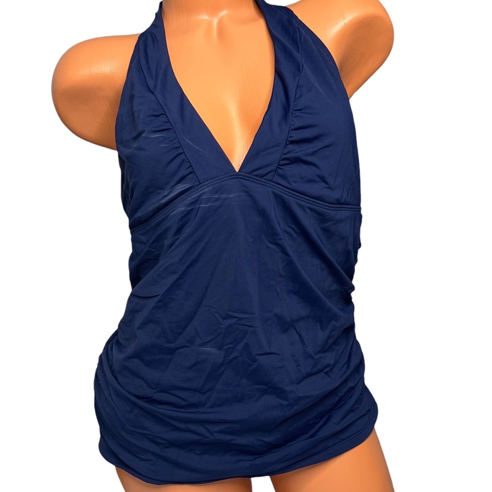 Athleta Womens Navy Bathing Suit Set